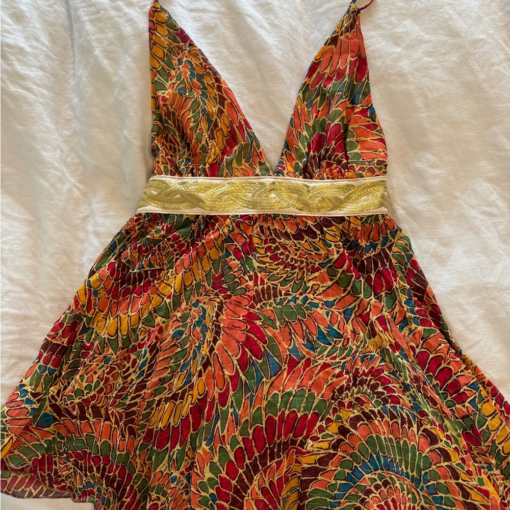 Y2K Babydoll empire waist top